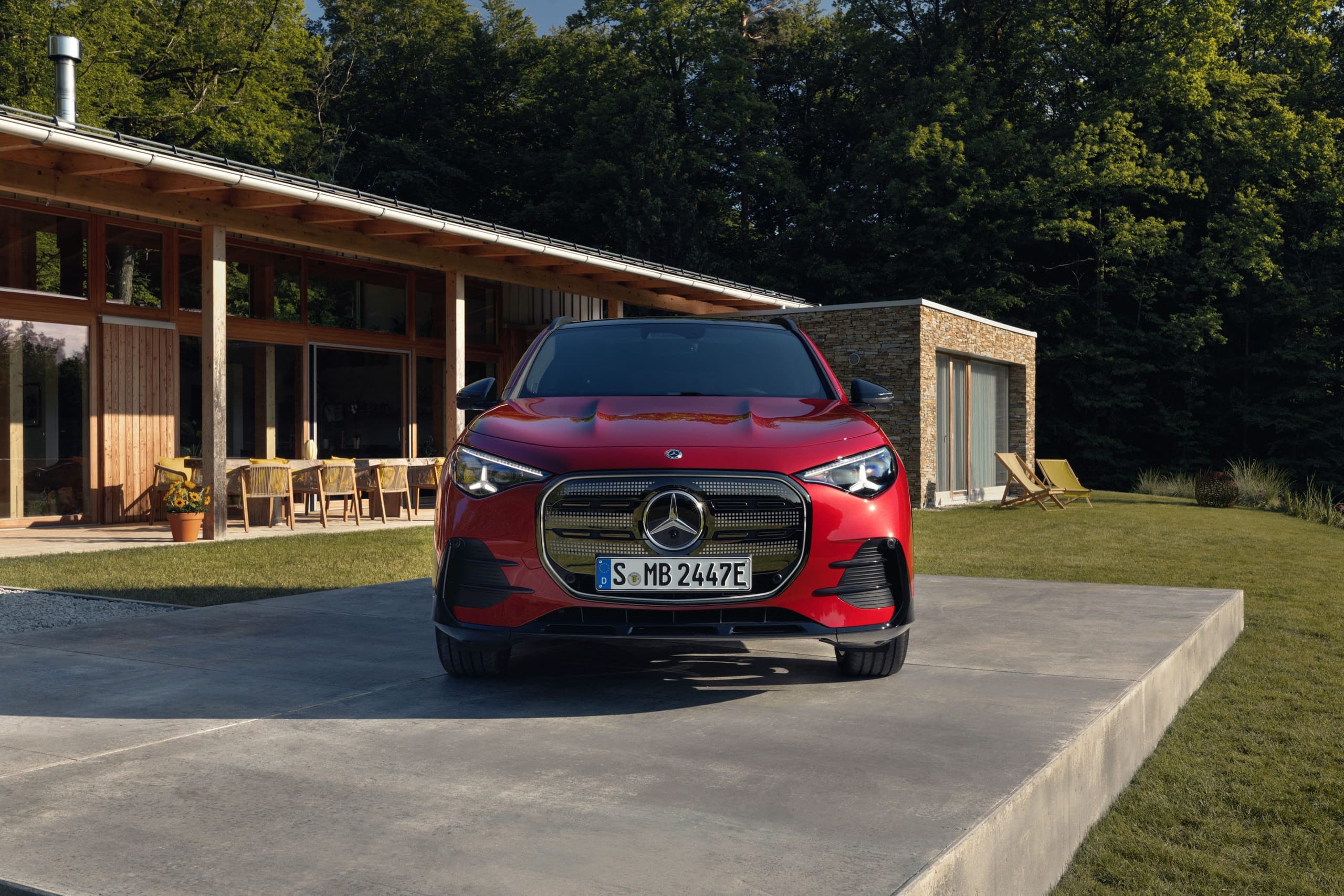2028 Mercedes-Benz GLA-Class EV'nin Dış Görünüm Fotoğrafları