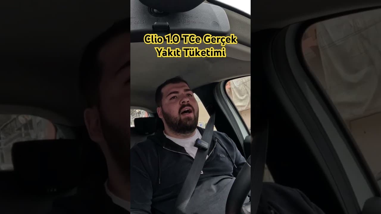 Renault Clio 1.0 TCe Gerçek Yakıt Tüketimi
