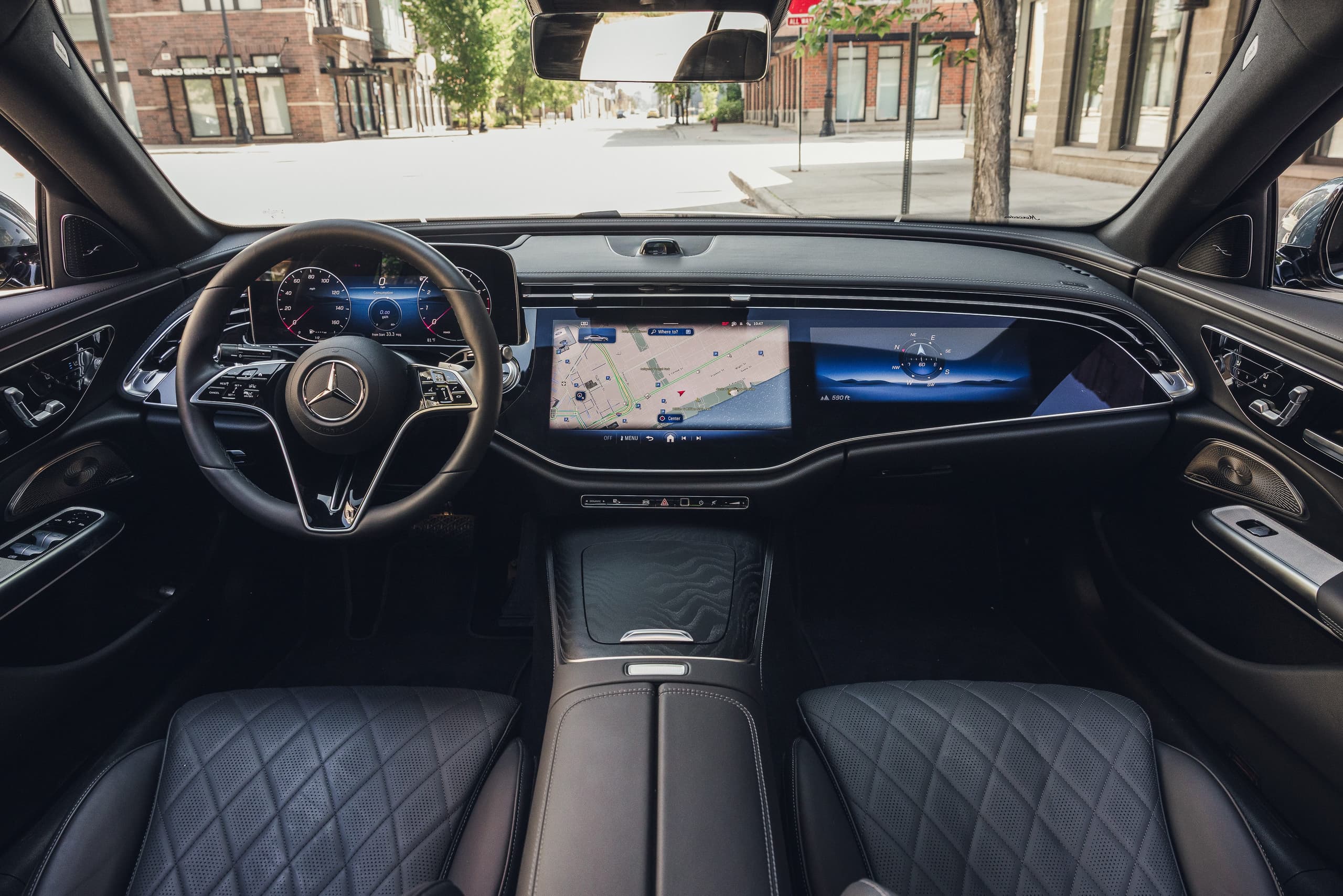 2026 Mercedes-Benz E450 İç Mekan Fotoğrafları
