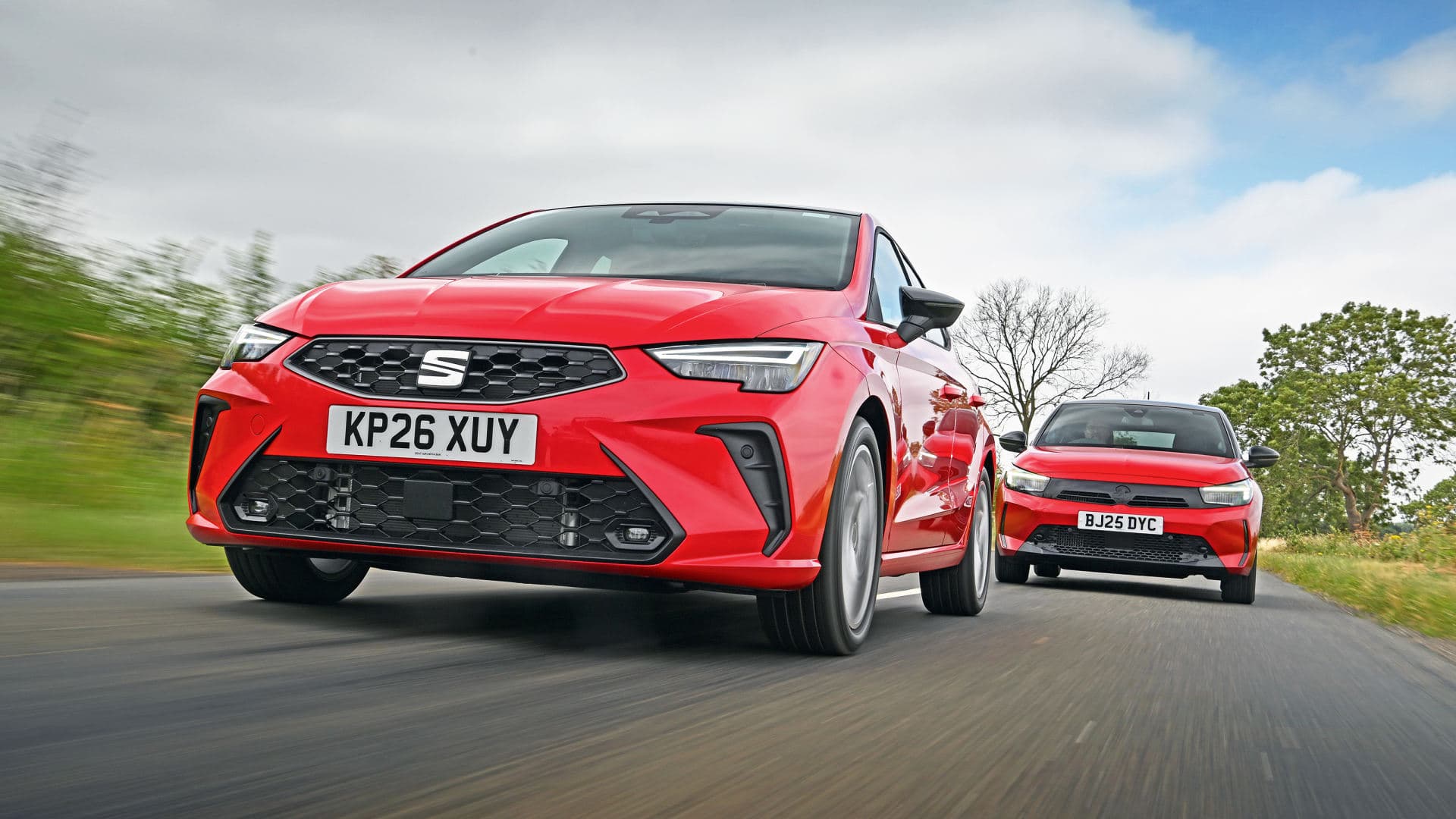 Vauxhall Corsa ve SEAT Ibiza - Fotoğraflar