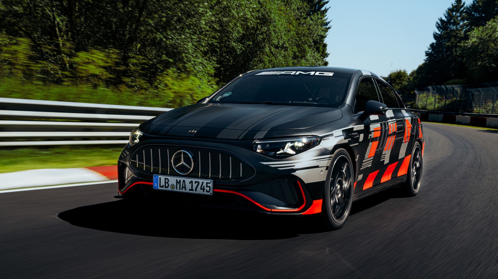 Mercedes-AMG CLA45 EV, Nürburgring'de Hyundai Ioniq 6 N'den 3 Saniye Daha Hızlı Tur Attı